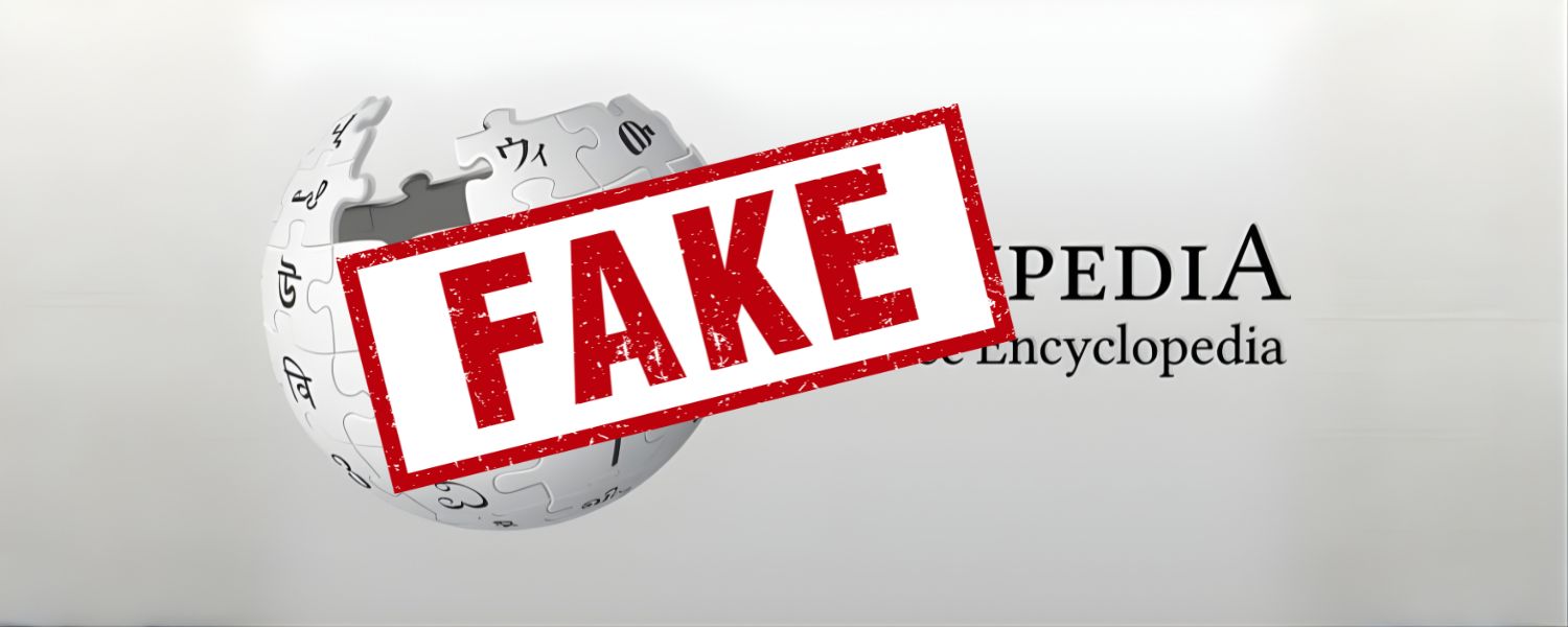 Wikipedia Debunk Banner